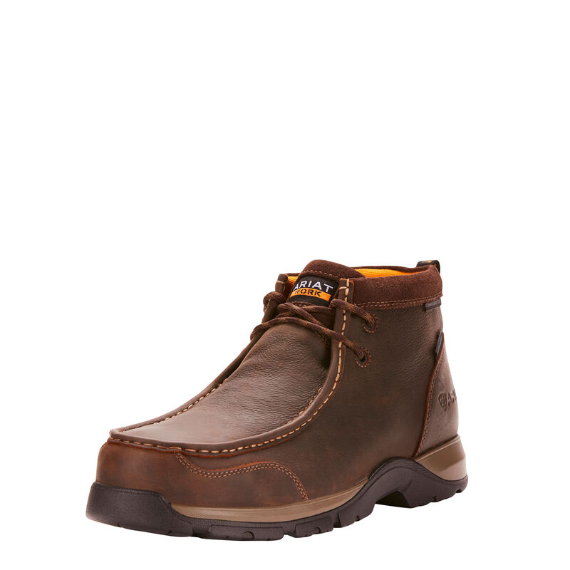 Ariat Arbeitsschuhe Herren - Edge Lte Moc Waterproof Composite Toe DunkelBraun ( MWETH-1758 )